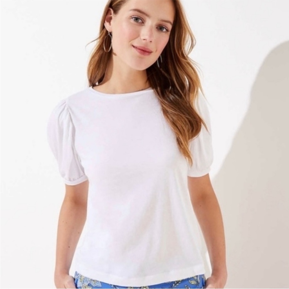 LOFT Classic Puff Sleeve Blouse